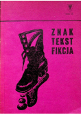 Znak tekst fikcja