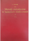 Metody statystyczne w badaniach medycznych