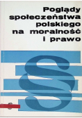 Poglądy społeczeństwa polskiego na moralność i prawo