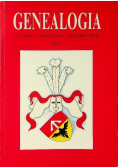 Genealogia studia i materiały historyczne Tom I