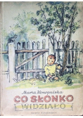 Co słonko widziało