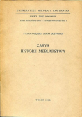 Zarys historii meblarstwa