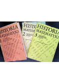 Historia matematyki Tom I do III