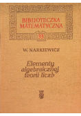 Elementy algebraicznej teorii liczb