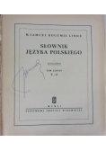 Słownik języka polskiego, Tom 6