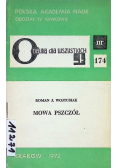 Mowa pszczół