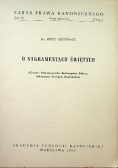 O sakramentach świętych Tom 3
