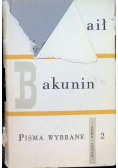 Bakunin Pisma wybrane Tom II