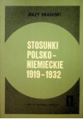 Stosunki polsko niemieckie 1919 - 1932