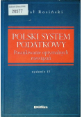 Polski system podatkowy