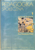 Pedagogika społeczna Tom 1