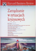 Zarządzanie w sytuacjach kryzysowych