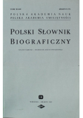 Polski Słownik Biograficzny Zeszyt 171