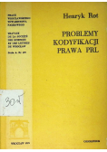 Problemy kodyfikacji prawa PRL
