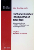 Rachunkowość kosztów i rachunkowość zarządcza
