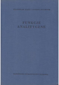 Funkcje analityczne