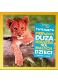Zwierzęta pierwsza duża książka dla małych dzieci