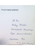 Przed wojną i pałacem