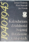 Kalendarium działalności bojowej Batalionów Chłopskich