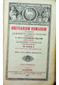 Breviarium Romanum Pars Hiemalis 1922 r.