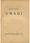 Askenazy Uwagi 1924 r.