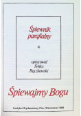 Śpiewnik parafialny: śpiewajmy Bogu