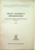 Prace i materiały etnograficzne Część 1