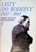 Listy do rodziny 1820 - 1863