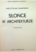 Słońce w architekturze