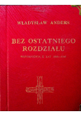 Bez ostatniego rozdziału