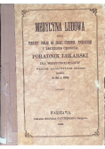 Medycyna ludowa czyli treściwy pogląd na środki ochronne poznawanie i leczenie chorób