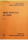 Analiza matematyczna dla fizyków Tom 2