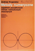 Metody numeryczne zagadnień początkowych