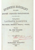 Śpiewnik kościelny dla użytku parafii rzymsko-katolickich, 1886 r.