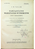 Zarządzanie warsztatem wytwórczym 1926 r.