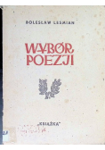 Leśmian Wybór poezji 1946 r.