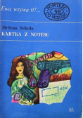 Ewa wzywa 07 Nr 52 / 73 Kartka z notesu