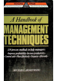 A Handbook of Management Techniques