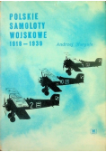 Polskie Samoloty Wojskowe 1918-1939