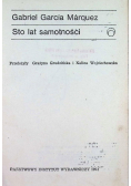Sto lat samotności