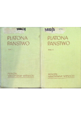 Platon Państwo Tom I i II