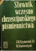 Słownik wczesnochrześcijańskiego piśmiennictwa