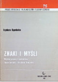 Znaki i myśli