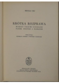 Krótka rozprawa między trzema osobami panem, wójtem a plebanem