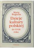 Dzieje kultury polskiej do 1918 roku