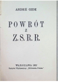 Powrót z ZSRR 1937 r.