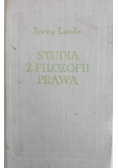 Studia z filozofii prawa