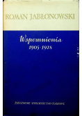 Wspomnienia 1905 - 1928