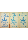 Krystyna Córka Lavransa Tom 1 do 3