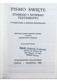 Pismo Święte Starego i Nowego Testamentu